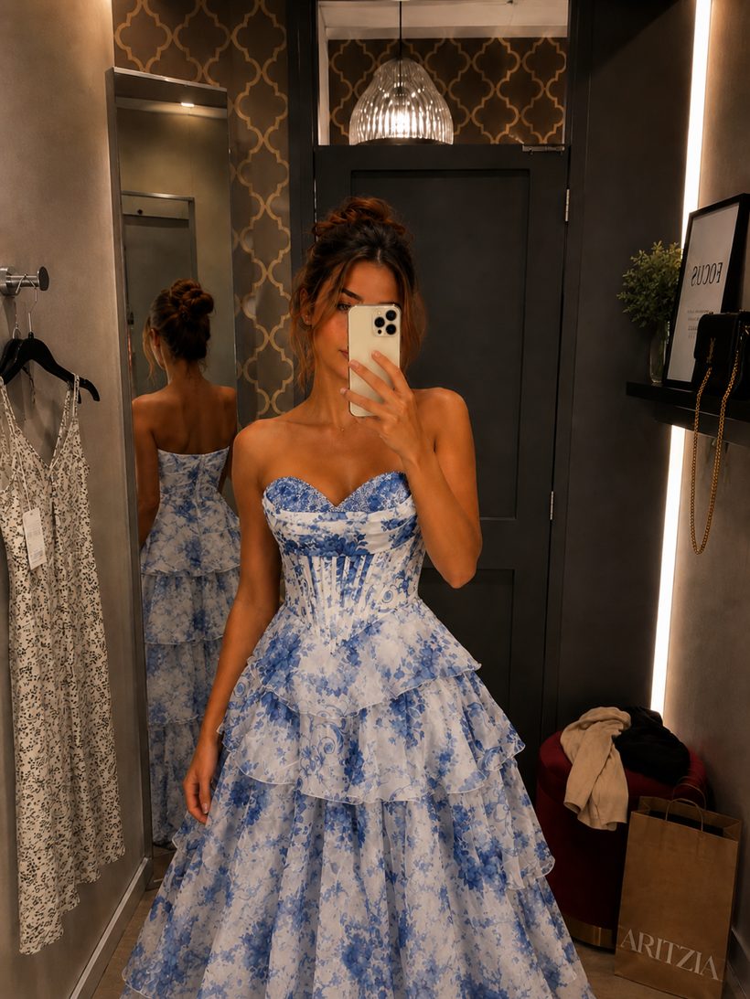 AI virtual try-on look created with Wiserobe